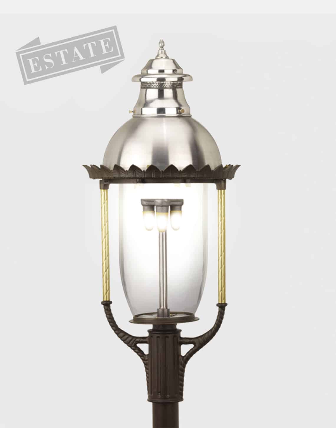 antique gas lamps - boulevard