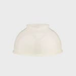 Milk Glass Dome for gas lamps