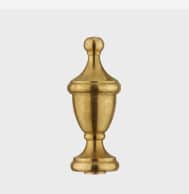 urn finial for gas lamp