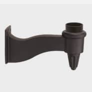 Universal wall mount bracket for gas lamps