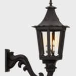 the cavalier wall mount gas lamp