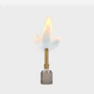 open flame square burner
