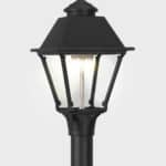 The Westmoreland outdoor gas light - post mount