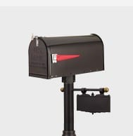 mailbox for lamp post