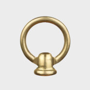 bronze loop for gas lamp - gold
