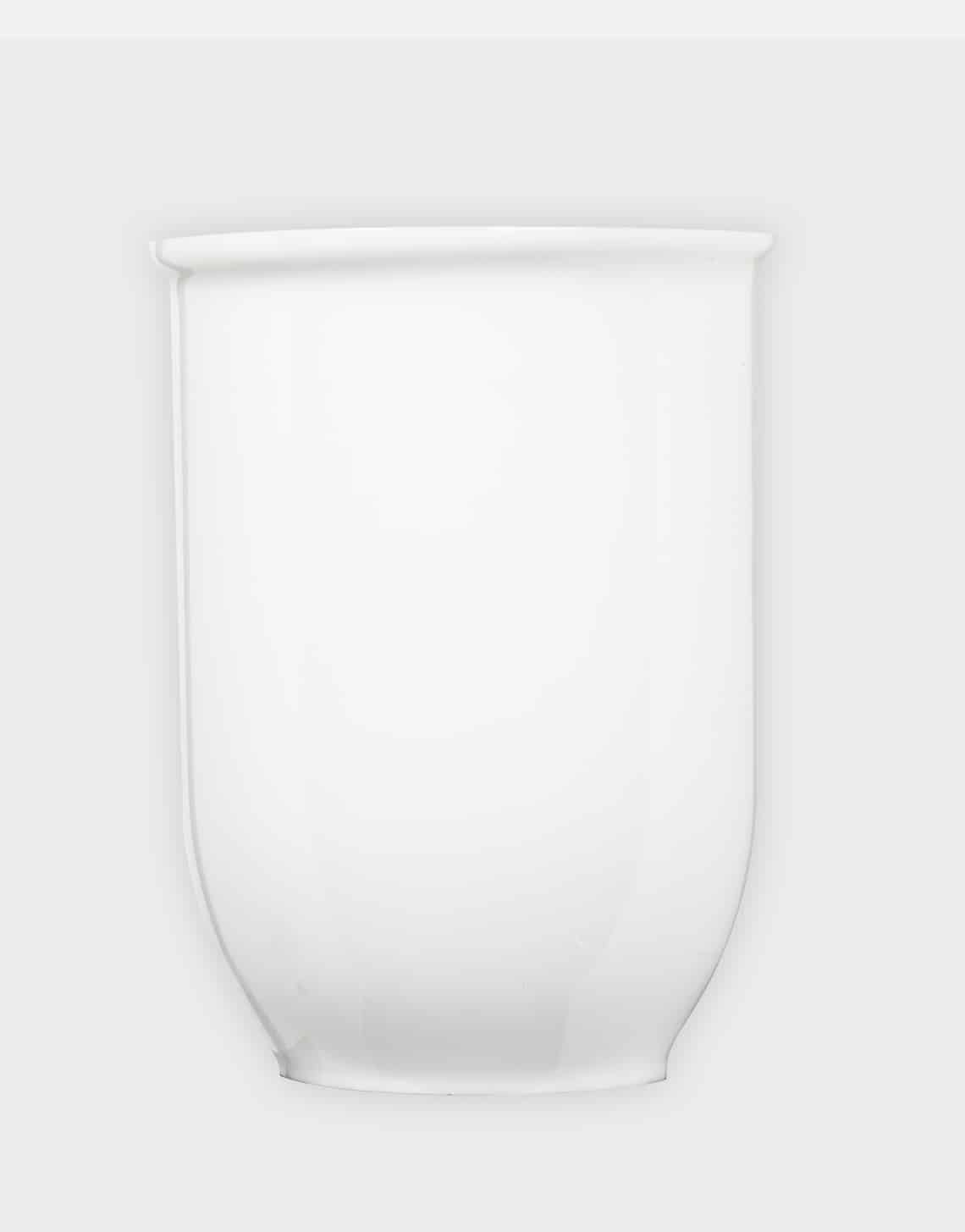 milk glass globe for gas lamp
