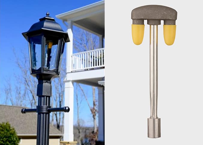 GasGlow® faux gas mantle lamp image