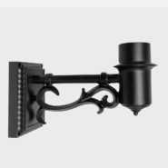 wall mount for Sewickley gas lamp