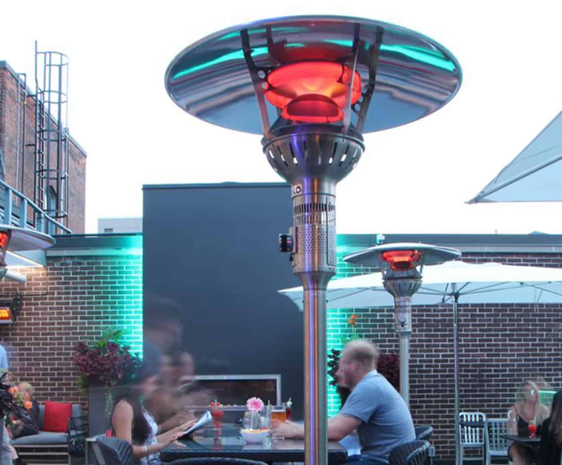 Gas vs. Electric Outdoor Heaters - American Gas Lamp Works