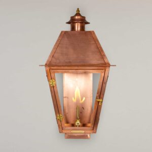 The Atlas Copper Lamp