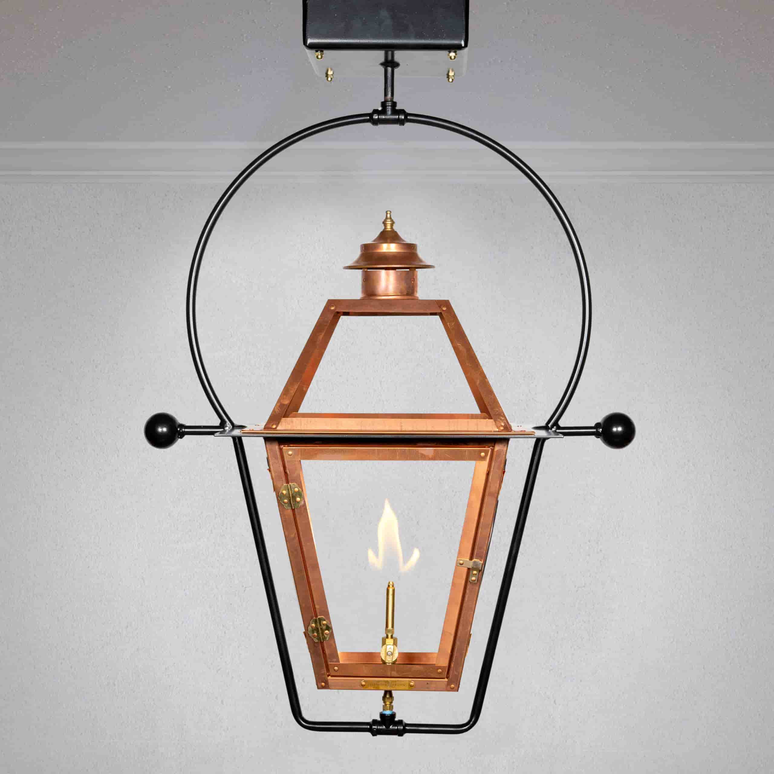 The Atlas Copper Lamp
